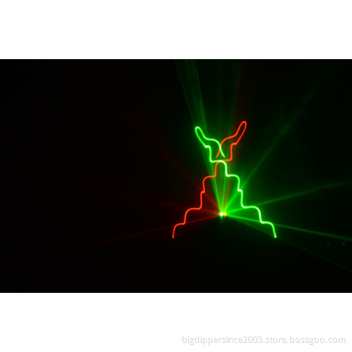 Big Dipper Laser Lighting for Party DJ Show 50 Patterns Red Green Laser Lights LED Light Music Laser Projector